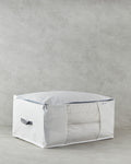Tiara Polyester Storage Bag White - 100x45x14 cm