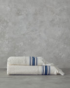 Cool Stripe Cotton Striped Bath Towel Set 50x85cm + 70x150cm (view 3)