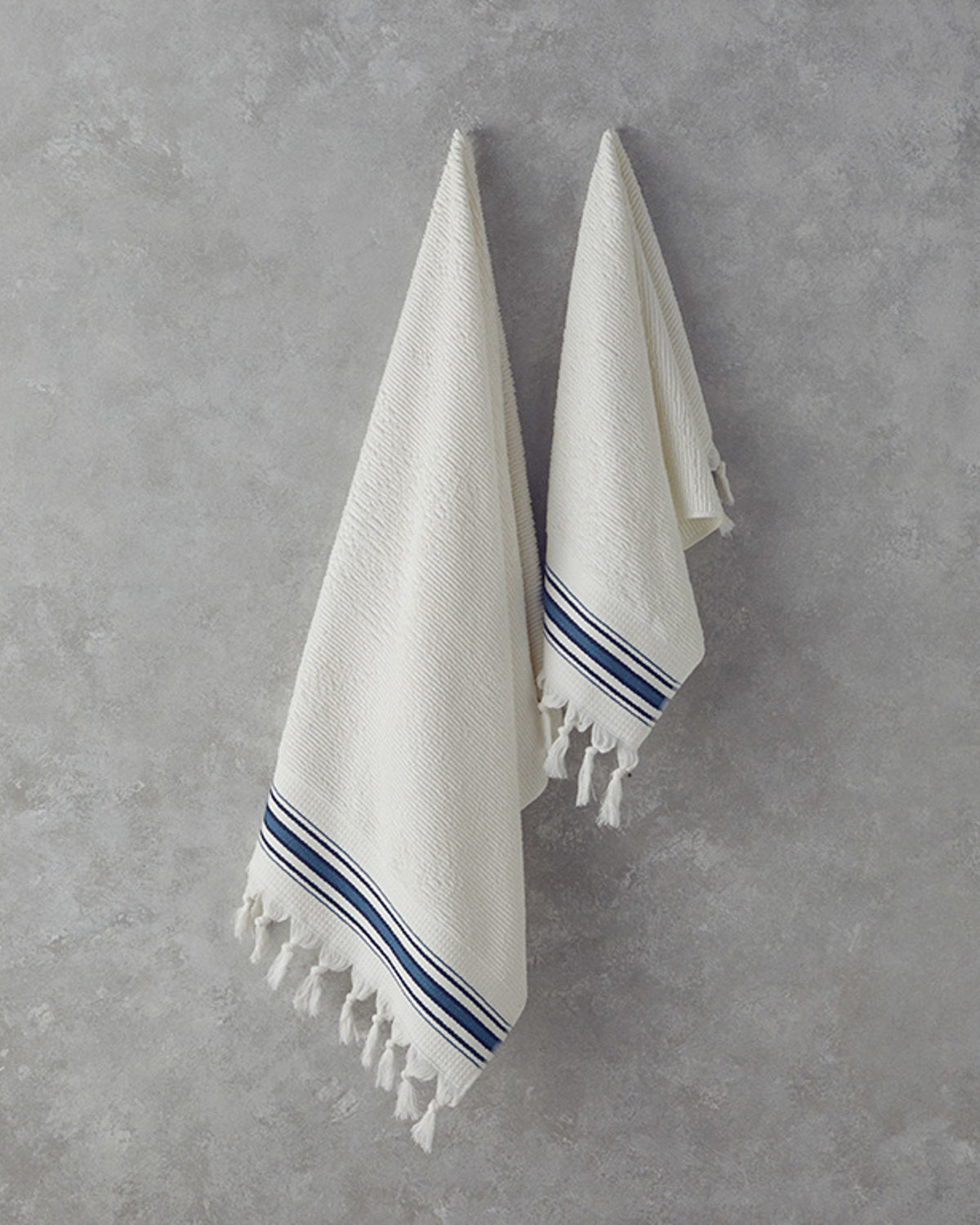 Cool Stripe Cotton Striped Bath Towel Set 50x85cm + 70x150cm (view 4)