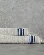 Cool Stripe Cotton Striped Bath Towel Set 50x85cm + 70x150cm (view 6)