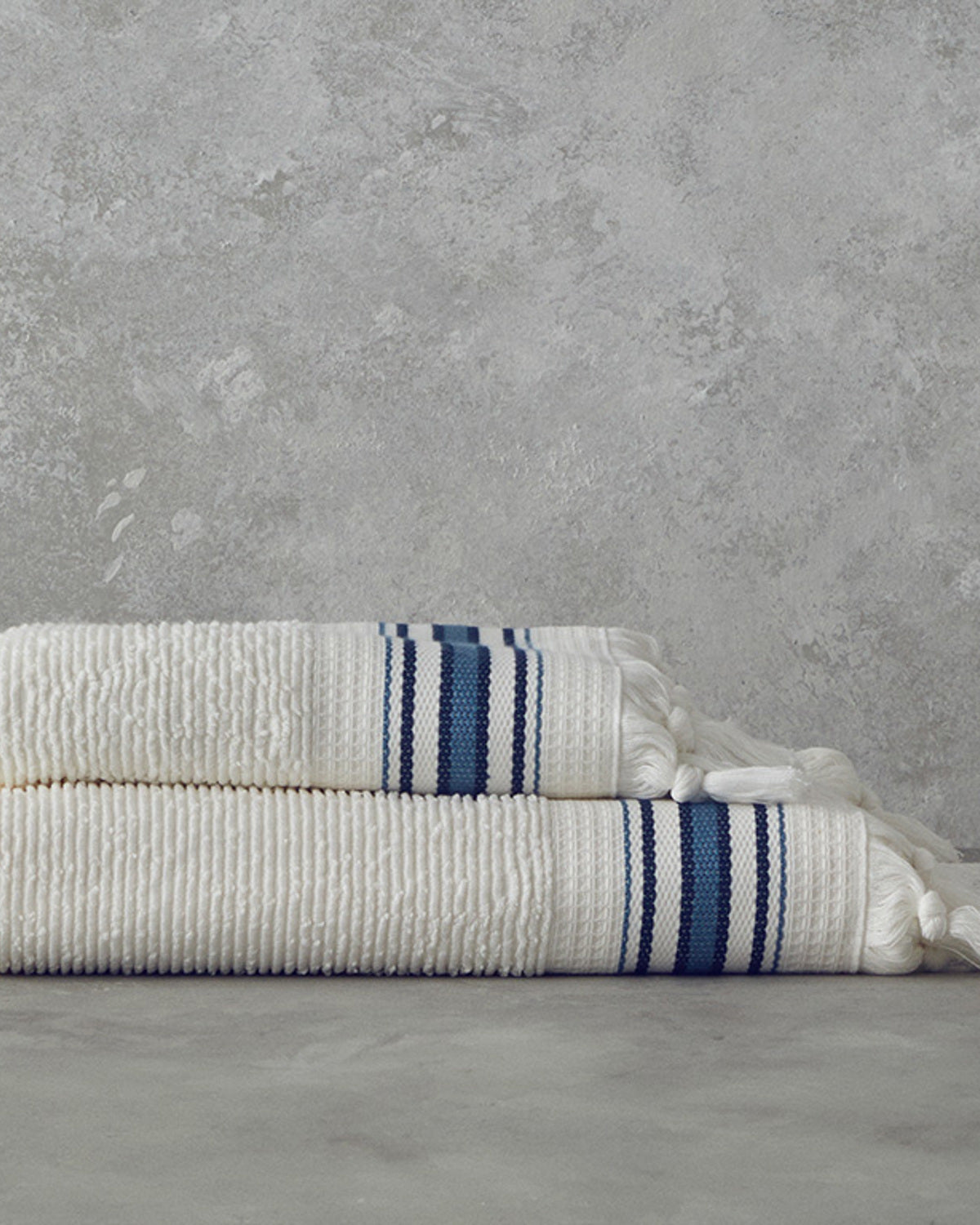 Cool Stripe Cotton Striped Bath Towel Set 50x85cm + 70x150cm (view 6)