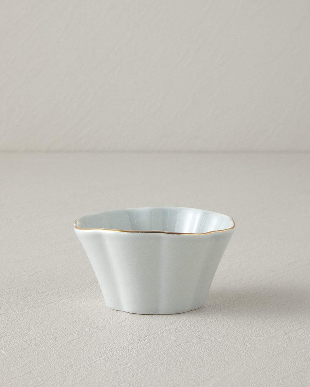 Porcelain Bowl - Light Blue & Powder - Light Blue - 18 cm