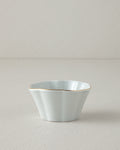 Porcelain Bowl - Light Blue & Powder - Light Blue - 18 cm