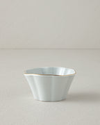 Porcelain Bowl - Light Blue & Powder - Light Blue - 18 cm