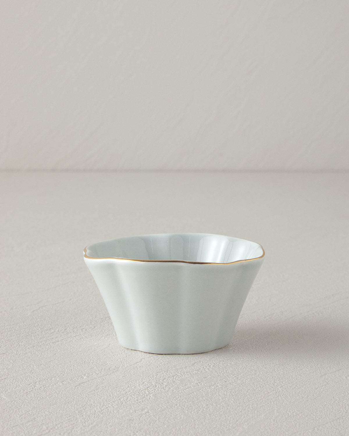 Porcelain Bowl - Light Blue & Powder - Light Blue - 18 cm