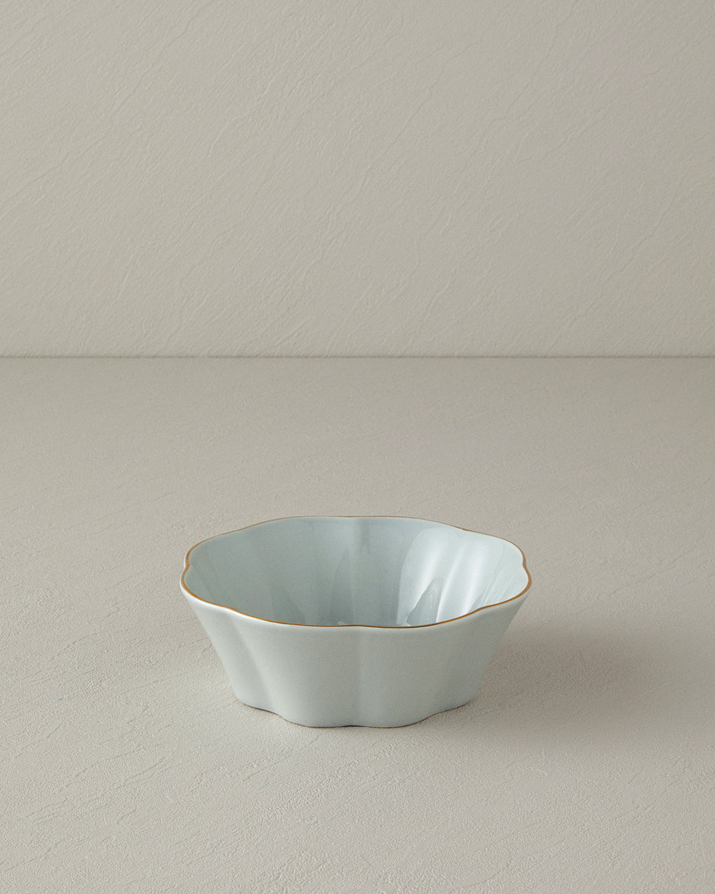 Porcelain Bowl - Light Blue & Powder (view 7)