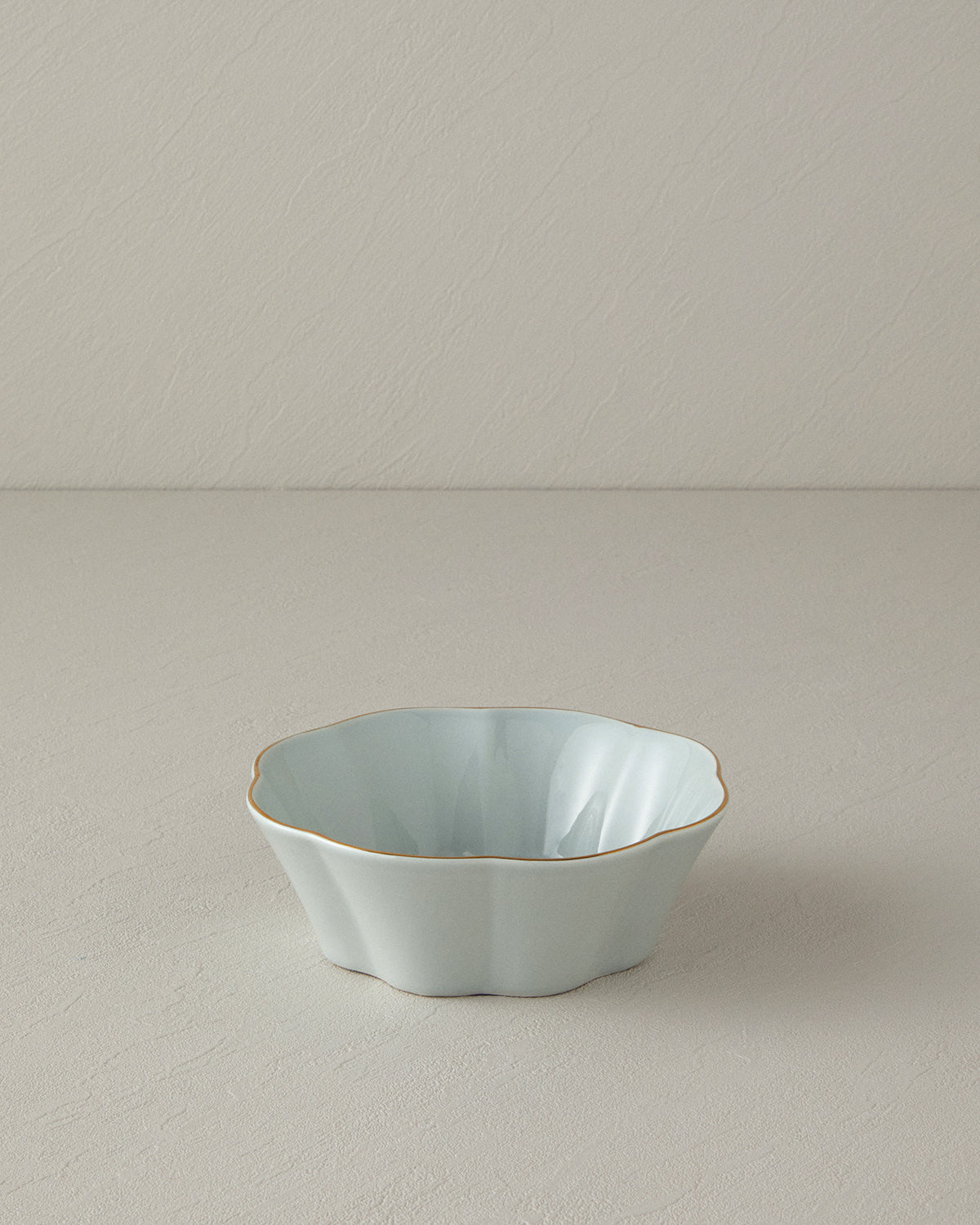 Porcelain Bowl - Light Blue & Powder (view 7)