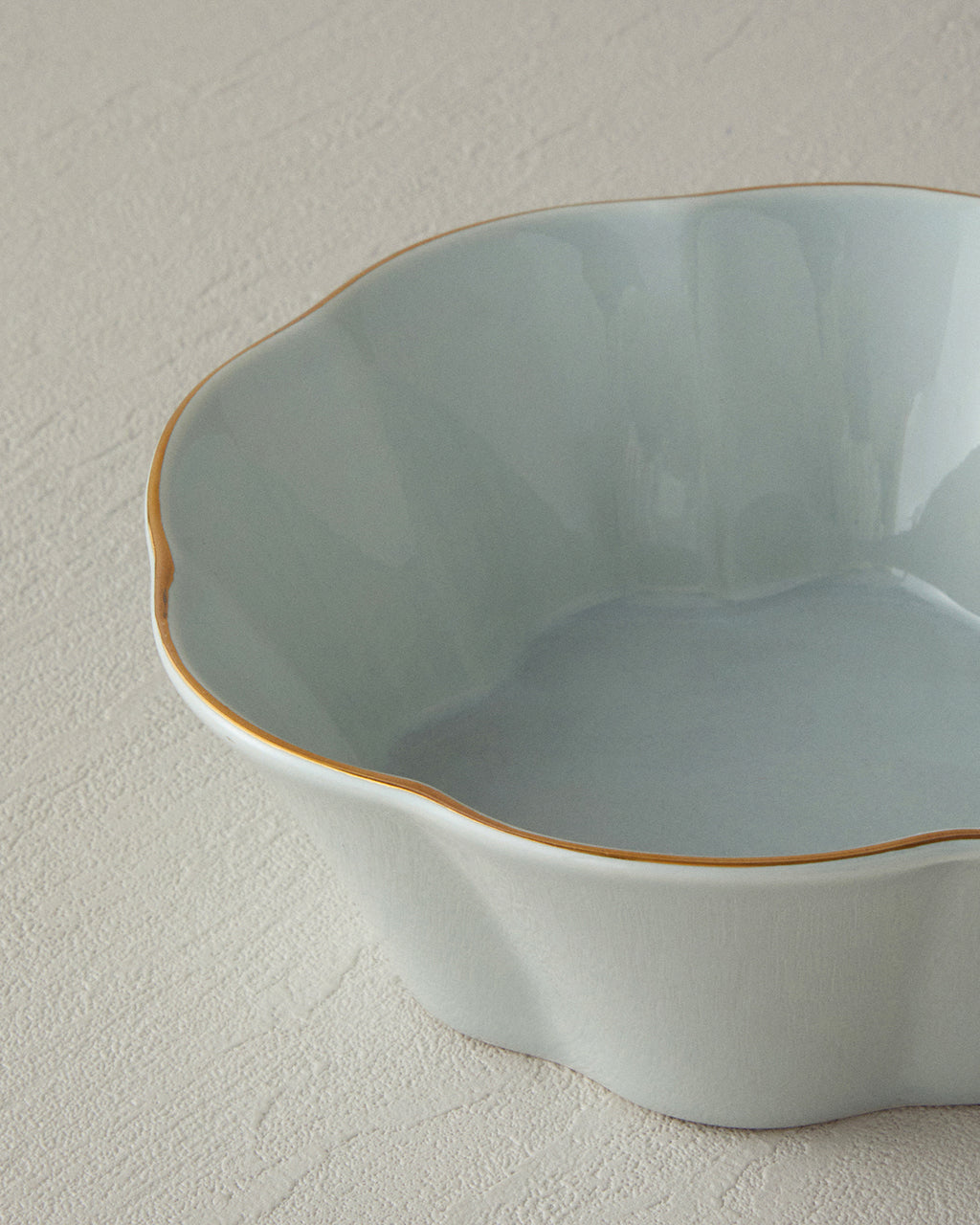 Porcelain Bowl - Light Blue & Powder (view 8)