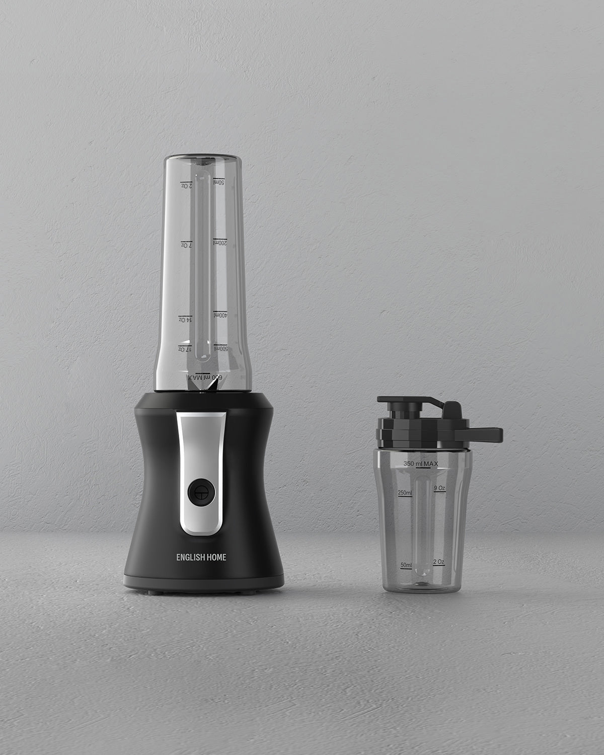 KBL 3001 Shake Away 4 Blades Personal Blender 600 ml Black-Chrome