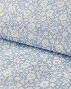 Liberty Blossom Easy Iron Duvet Cover Set Blue (view 3)