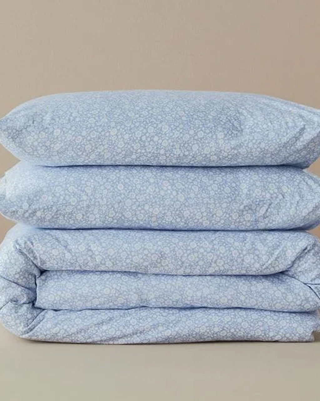 Liberty Blossom Easy Iron Duvet Cover Set Blue (view 6)