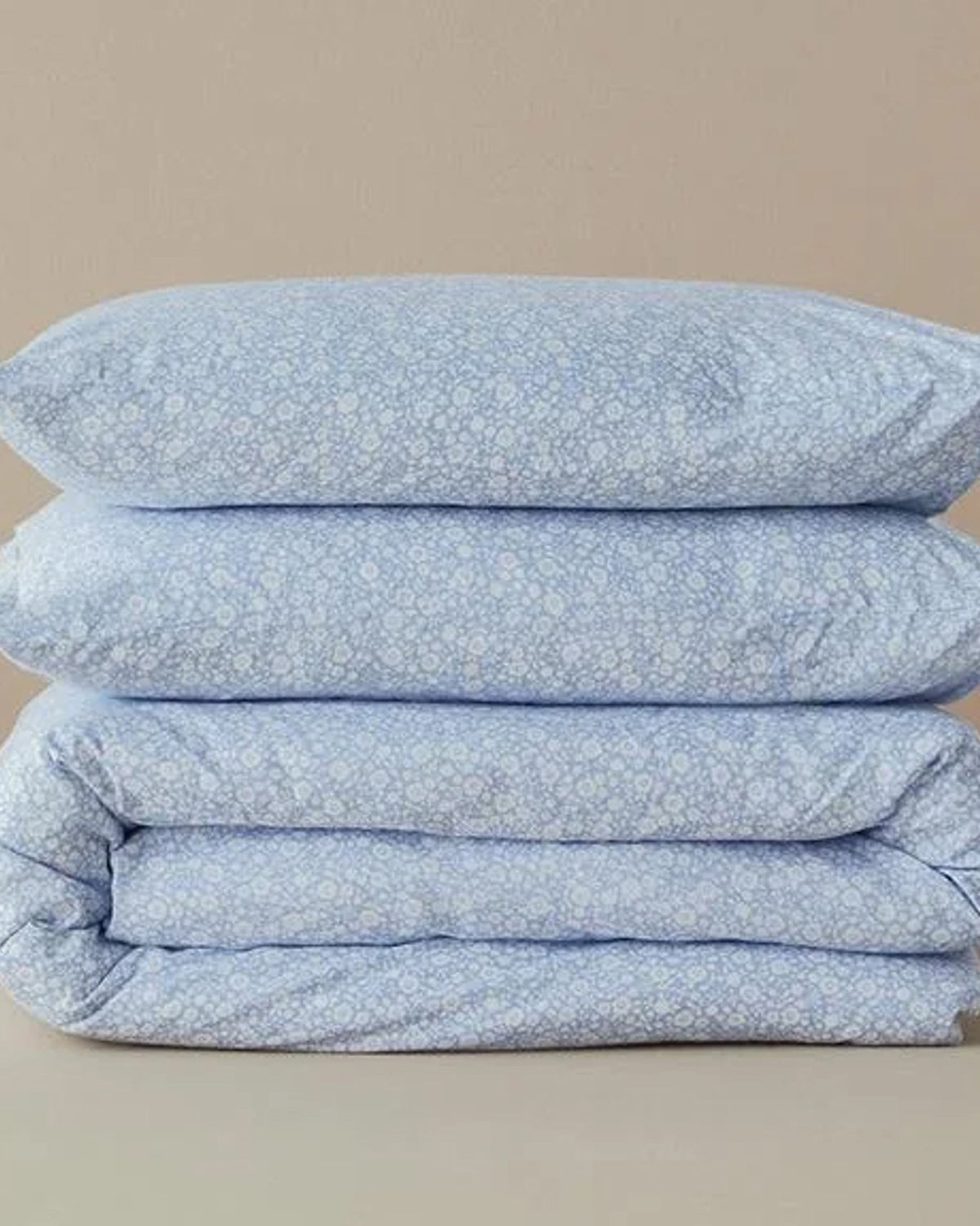 Liberty Blossom Easy Iron Duvet Cover Set Blue (view 6)