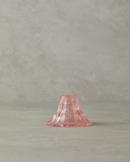 Alesa Glass Candelabra 6 cm Orange (view 2)