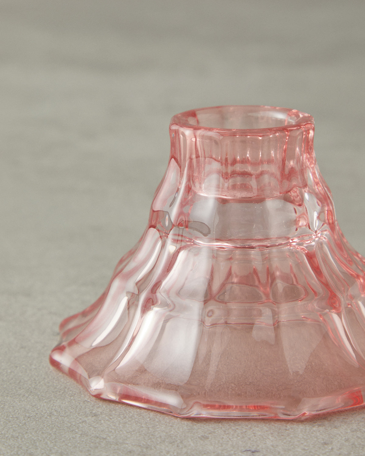 Alesa Glass Candelabra 6 cm Orange (view 3)