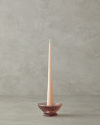 Areka Glass Candelabra 4 cm Brown