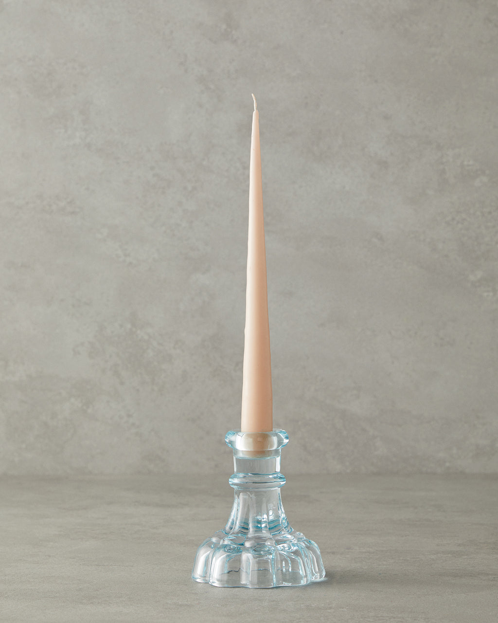 Chris Glass Candelabra 10.5 cm Blue