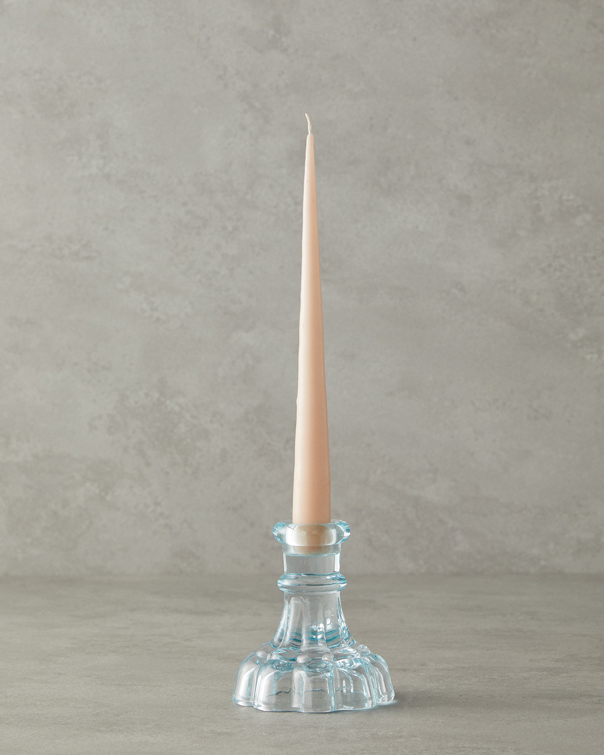 Chris Glass Candelabra 10.5 cm Blue