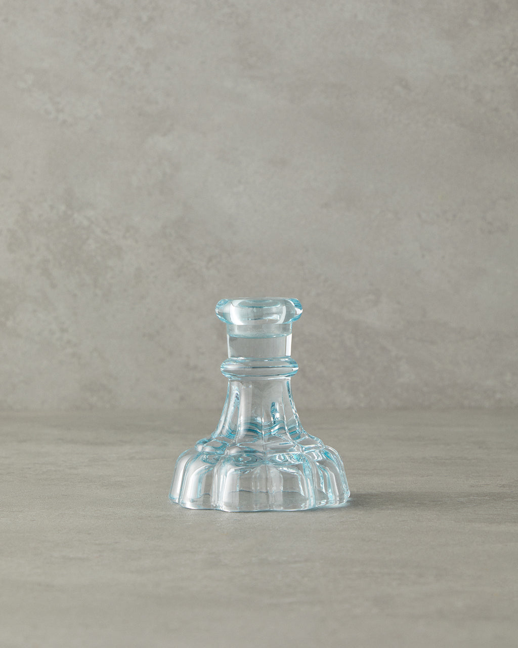 Chris Glass Candelabra 10.5 cm Blue (view 2)