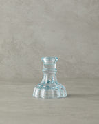 Chris Glass Candelabra 10.5 cm Blue (view 2)