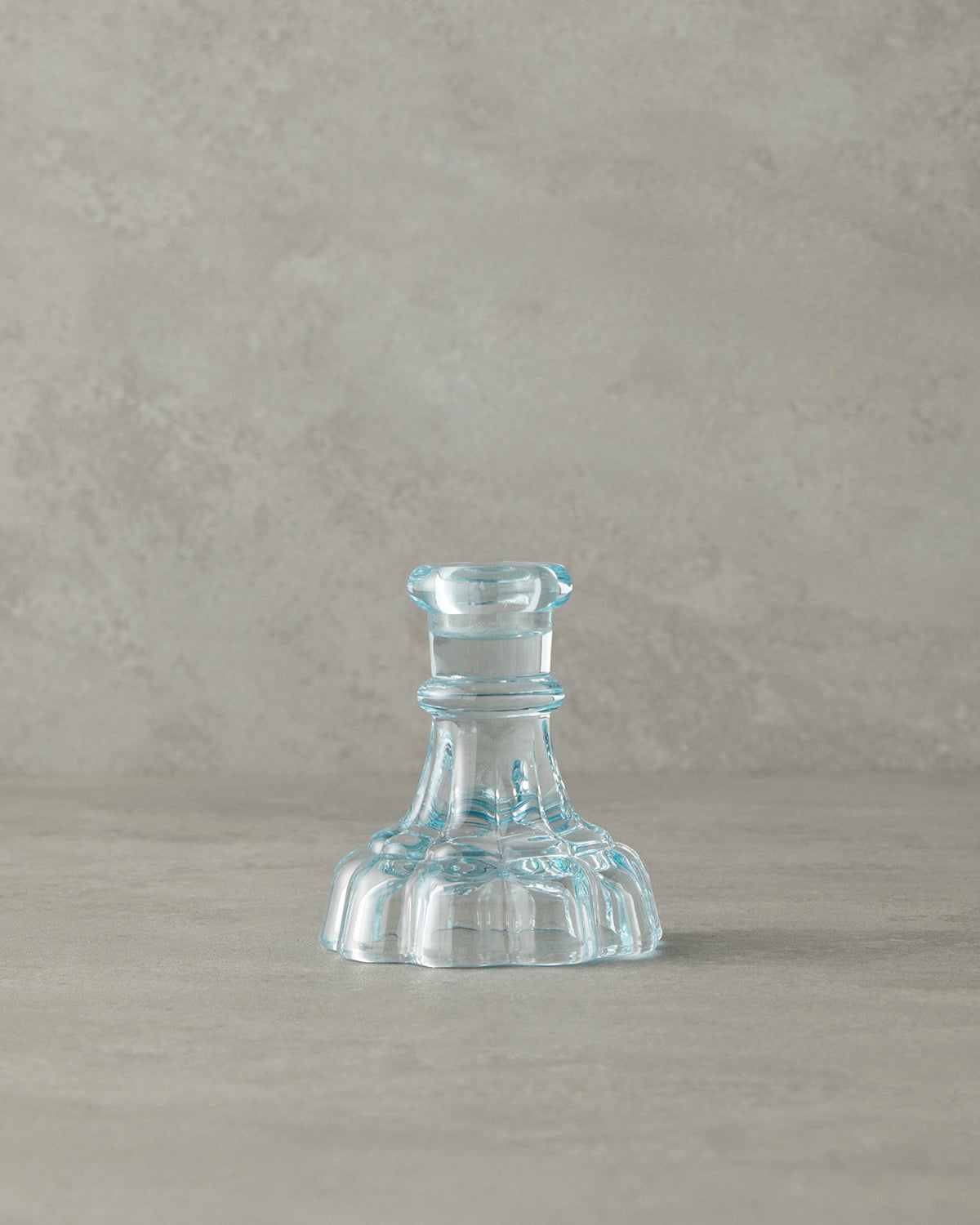 Chris Glass Candelabra 10.5 cm Blue (view 2)