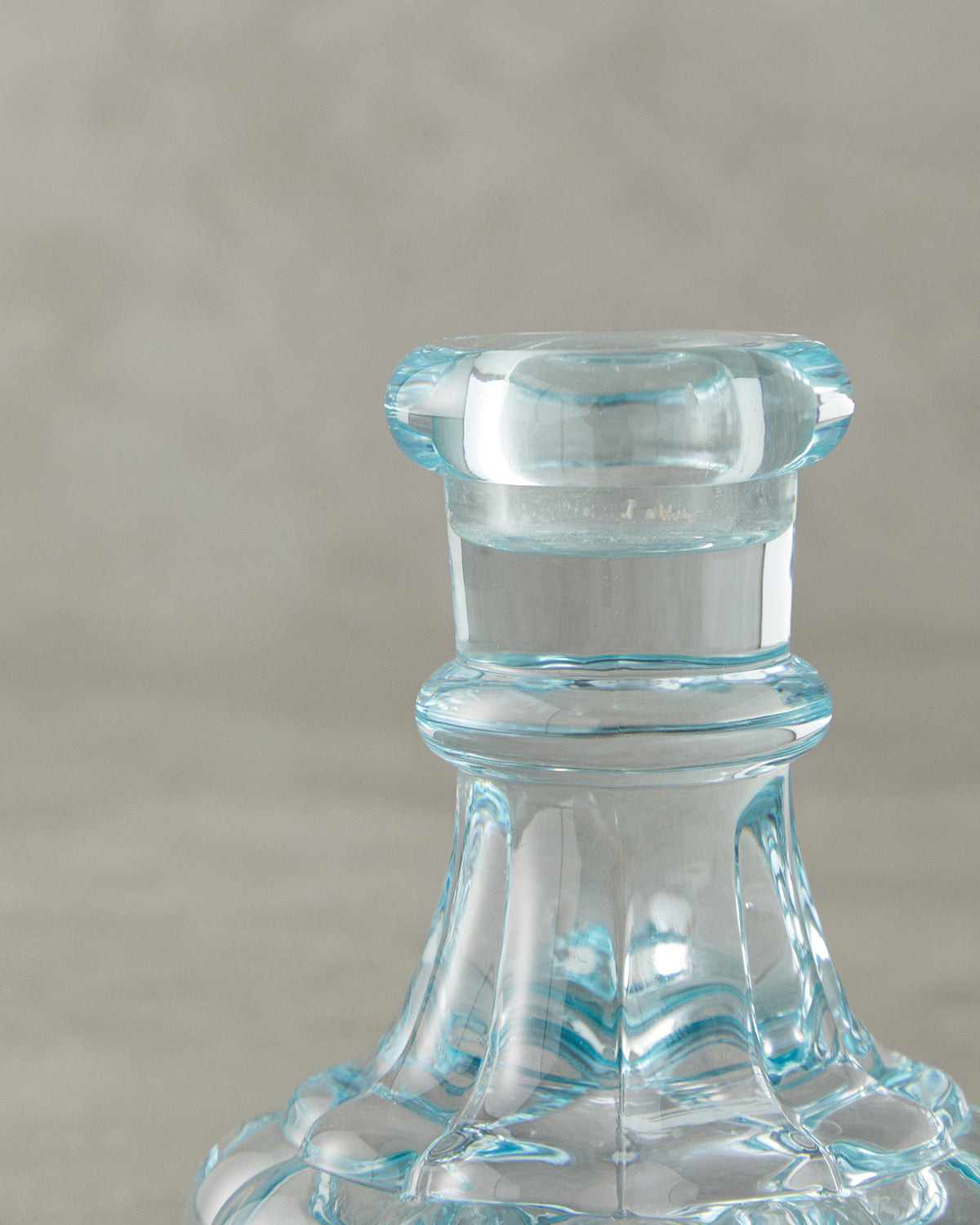 Chris Glass Candelabra 10.5 cm Blue (view 3)