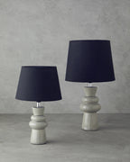 Calvi Ceramic Table Lamp Beige (view 4)