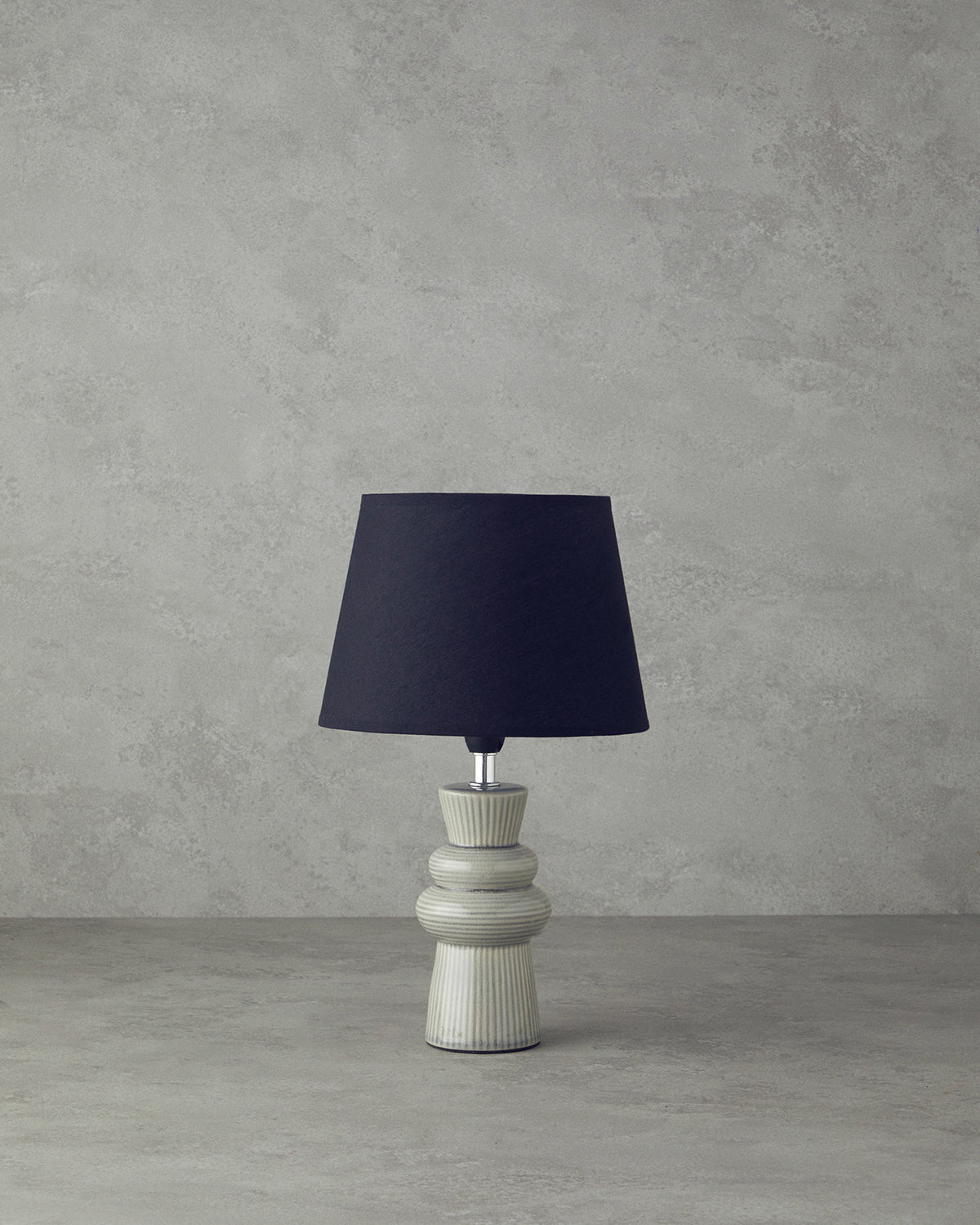 Calvi Ceramic Table Lamp Beige (view 5)