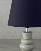 Calvi Ceramic Table Lamp Beige (view 7)