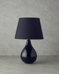 Becca Ceramic Table Lamp Black - 41 cm