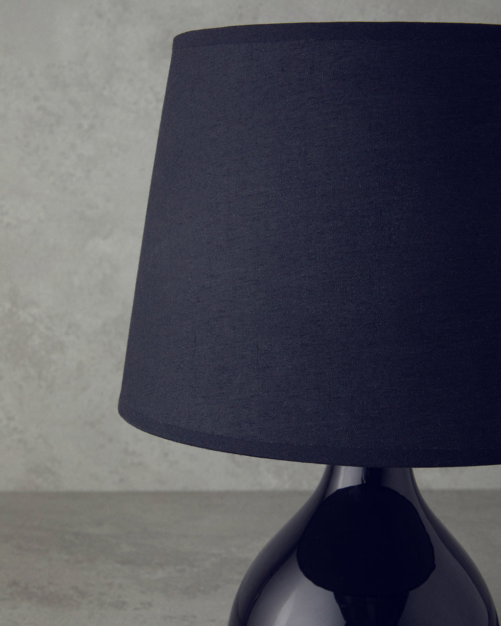 Becca Ceramic Table Lamp Black (view 3)