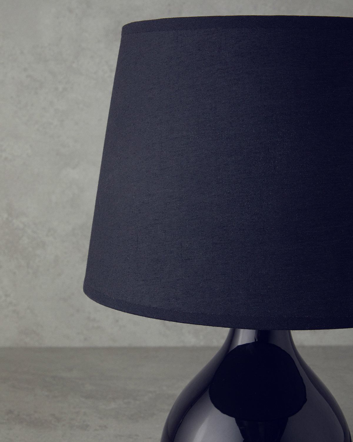 Becca Ceramic Table Lamp Black (view 3)