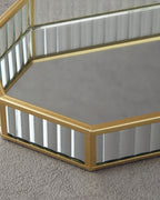Luxury Glass Decorative Tray Gold (view 6)