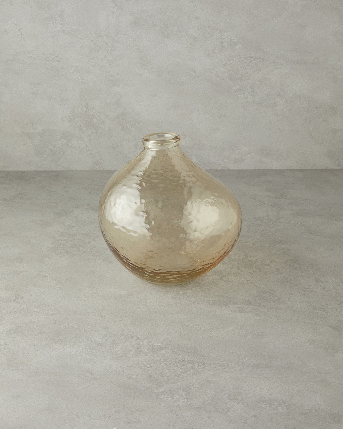 Lexus Glass Vase Amber (view 4)