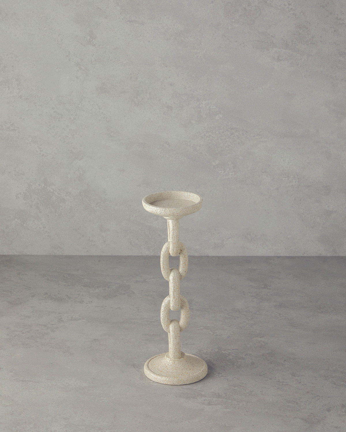 Chain Candle Holder Cream - 9x9x22.5 cm (view 2)