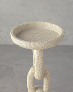 Chain Candle Holder Cream - 9x9x20 cm (view 3)
