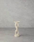 Chain Candle Holder Cream (view 5)