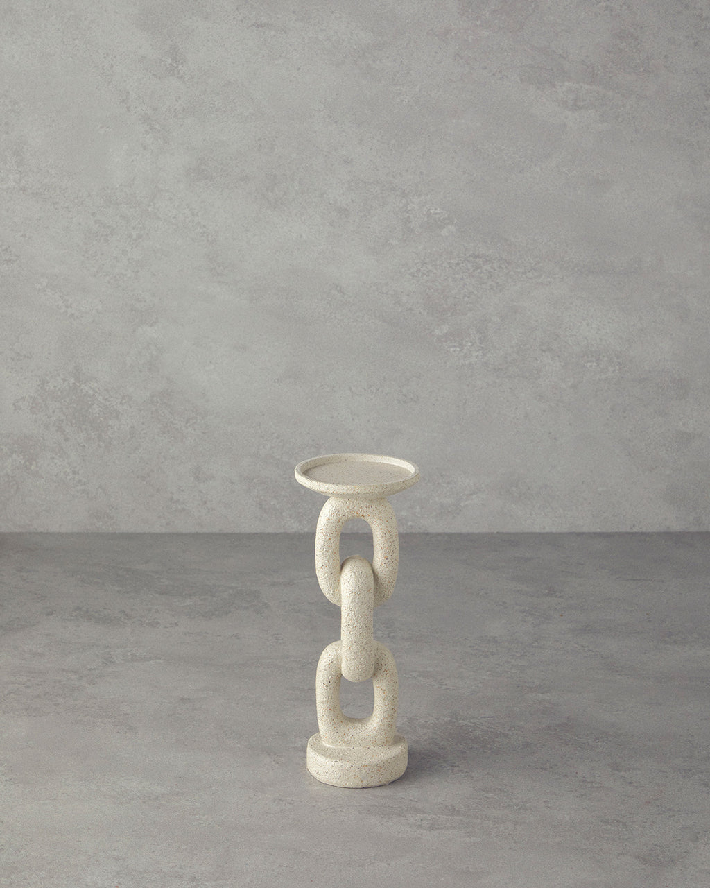 Chain Candle Holder Cream (view 6)