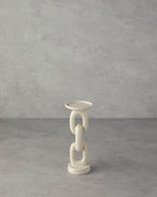 Chain Candle Holder Cream (view 6)