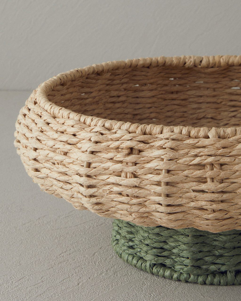 Ritz Wicker Decorative Plate 27x27x12 cm Natural (view 2)