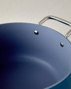 Luna Aluminum Flat Pot 24 cm (view 10)