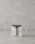Lena Borosilicate Round with Strainer Tea Pot Transparent (view 5)