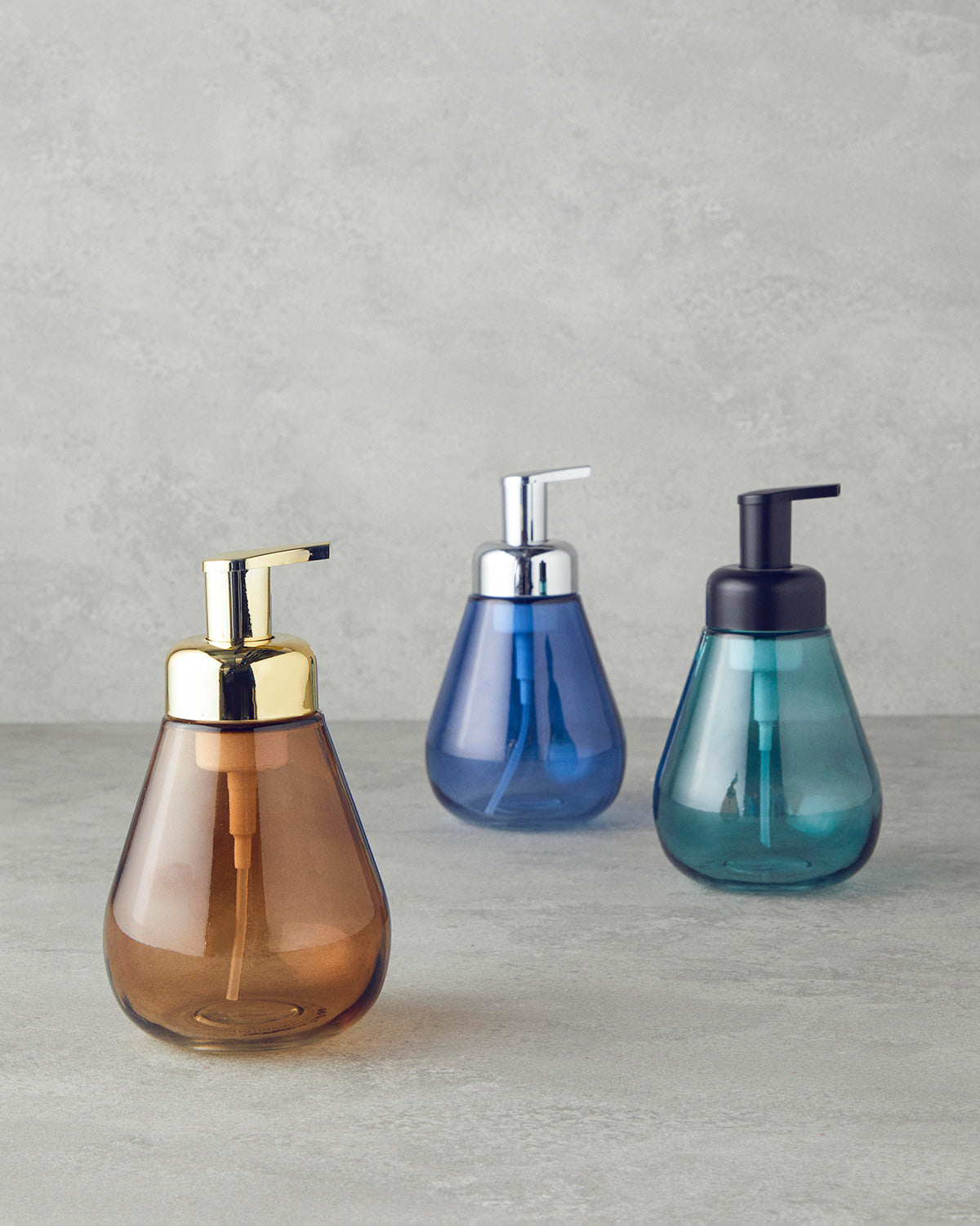 Swita Bathroom Soap Dispenser 18 cm - Blue (view 2)