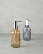 Rustic Bathroom Soap Dispenser 20 cm - Amber (view 2)