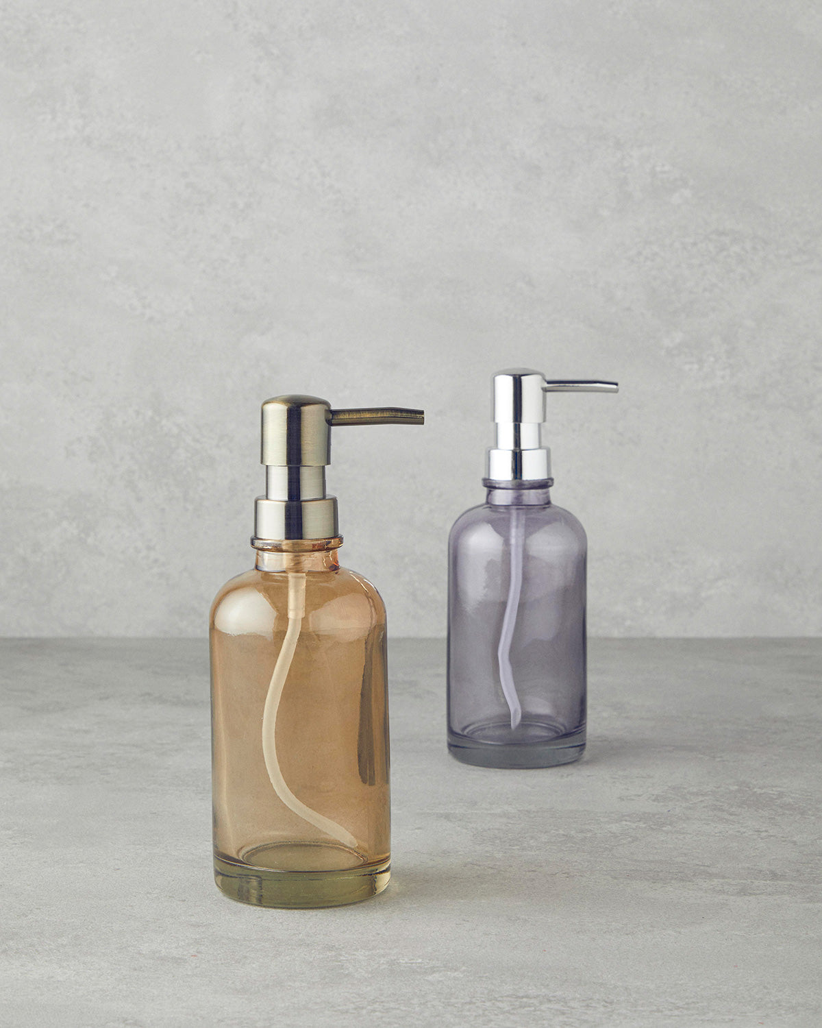 Rustic Bathroom Soap Dispenser 20 cm - Amber (view 2)