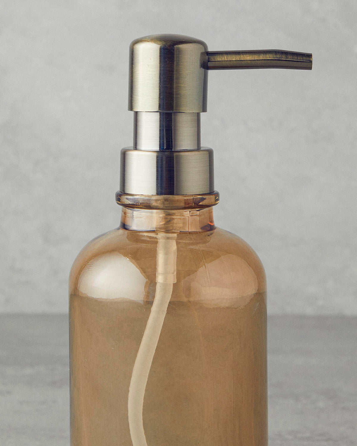 Rustic Bathroom Soap Dispenser 20 cm - Light Green (view 3)