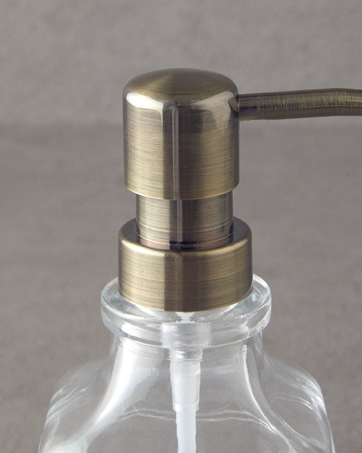 Polina Bathroom Soap Dispenser 21 cm - Transparent