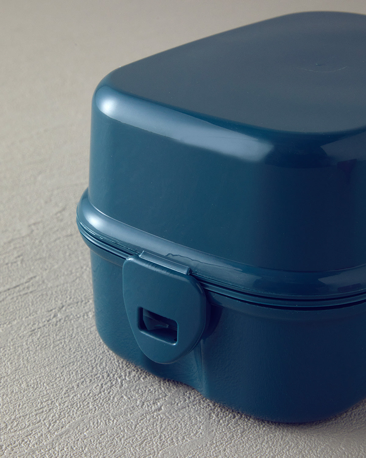 Trendy Plastic with 3 Sections Lunch Box 15x10 cm Blue (view 2)