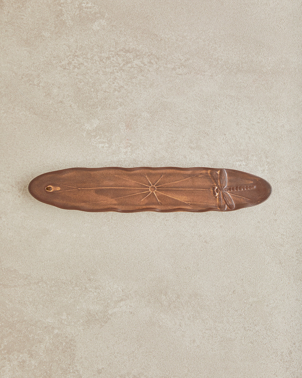 Aroya Incense Holder 22.3x4.2x1.8 cm Brown (view 2)