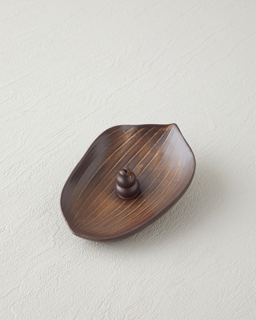 Larissa Incense Holder 13x9x3.3 cm Brown (view 2)