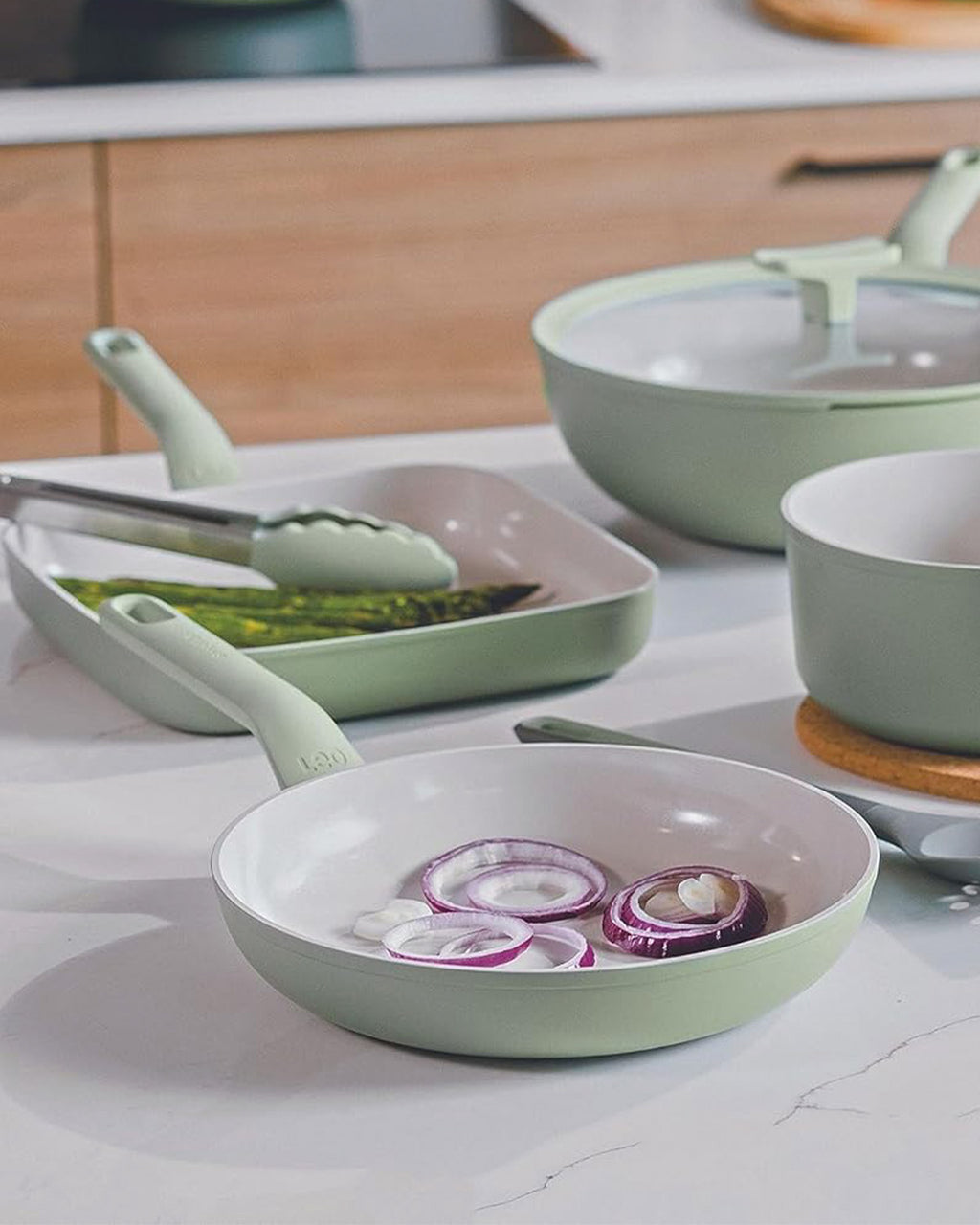 Aluminum Griddle Sage Green (view 7)